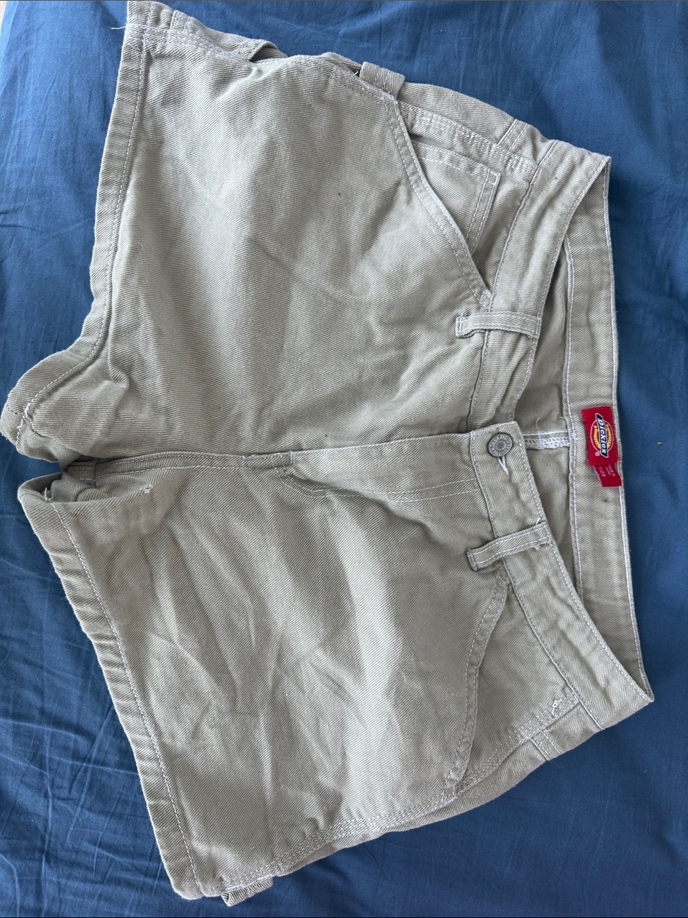 Dickies Tan Canvas Work Shorts